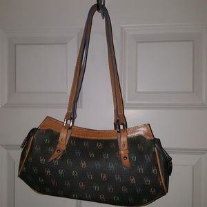 Dooney and Bourke Multicolored Zipper Purse